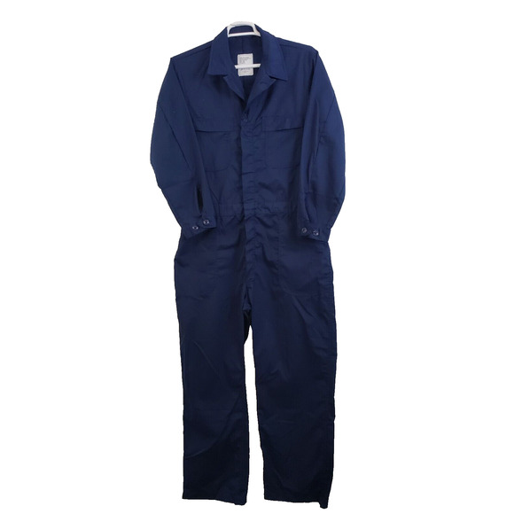 US Navy Coveralls Mens 48R Blue Utility Submarine Uniform Lightweight Workwear
